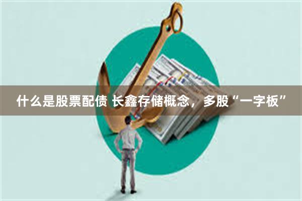什么是股票配债 长鑫存储概念，多股“一字板”