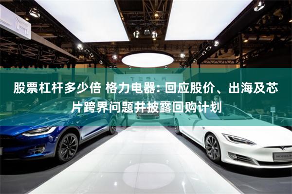 股票杠杆多少倍 格力电器: 回应股价、出海及芯片跨界问题并披露回购计划