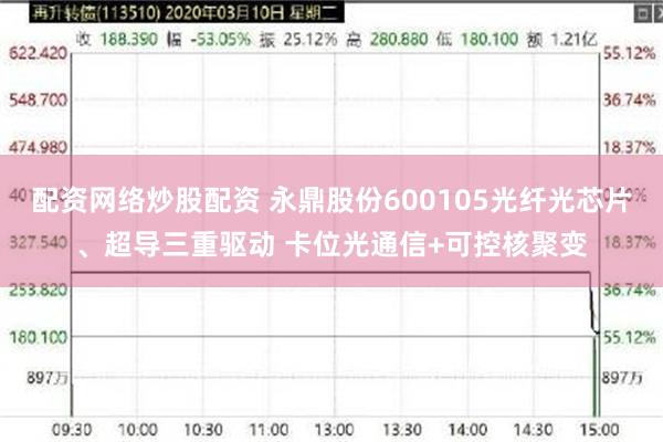 配资网络炒股配资 永鼎股份600105光纤光芯片、超导三重驱动 卡位光通信+可控核聚变