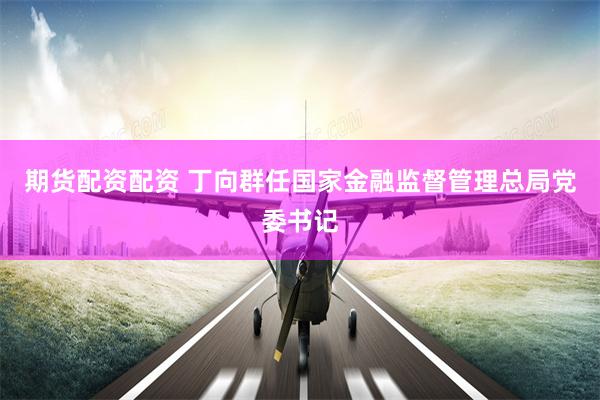 期货配资配资 丁向群任国家金融监督管理总局党委书记