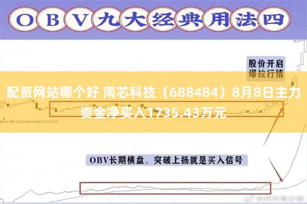 配资网站哪个好 南芯科技（688484）8月8日主力资金净买入1735.43万元