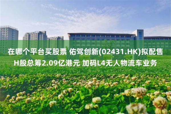 在哪个平台买股票 佑驾创新(02431.HK)拟配售H股总筹2.09亿港元 加码L4无人物流车业务