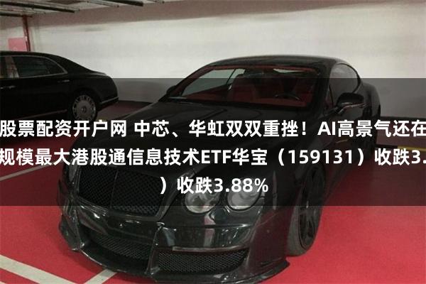 股票配资开户网 中芯、华虹双双重挫！AI高景气还在吗？规模最大港股通信息技术ETF华宝（159131）收跌3.88%
