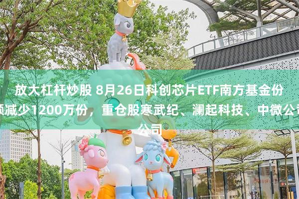 放大杠杆炒股 8月26日科创芯片ETF南方基金份额减少1200万份，重仓股寒武纪、澜起科技、中微公司